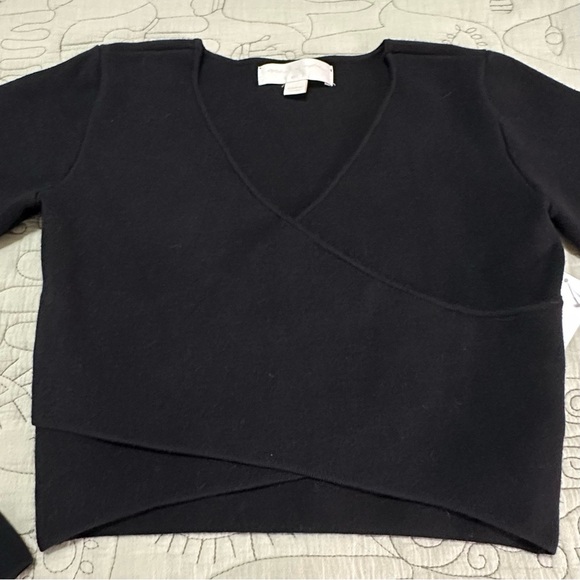 NWT Spiritual Gangster Hadley Wrap Crop S Black - Picture 6 of 11